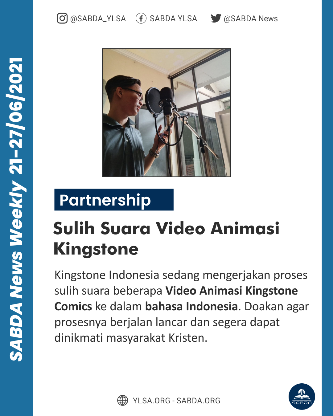 Sulih Suara Video Animasi Kingstone