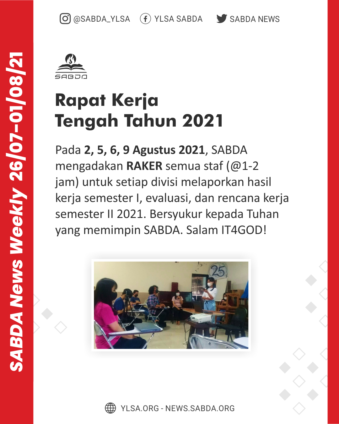 Rapat Kerja Tengah Tahun 2021