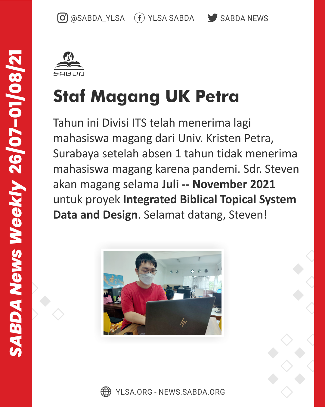 Staff Magang UK Petra