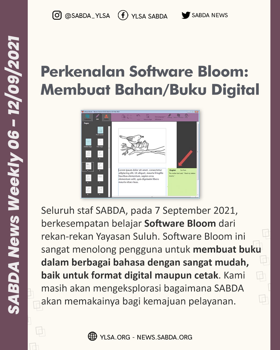 SABDA News Weekly