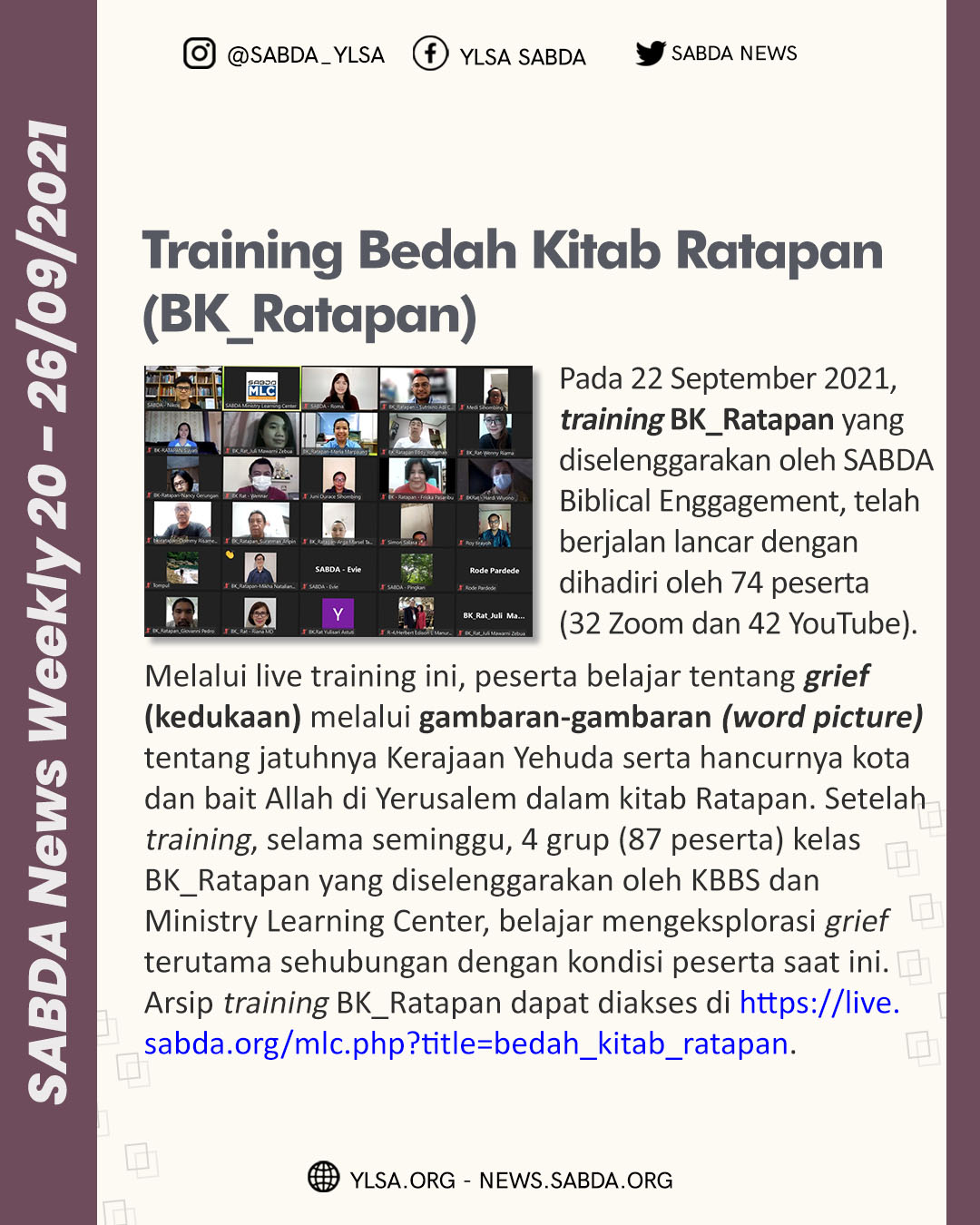 Penutupan Kelas BK_Ratapan