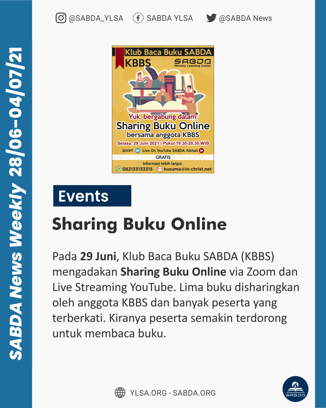 Sharing Buku Online